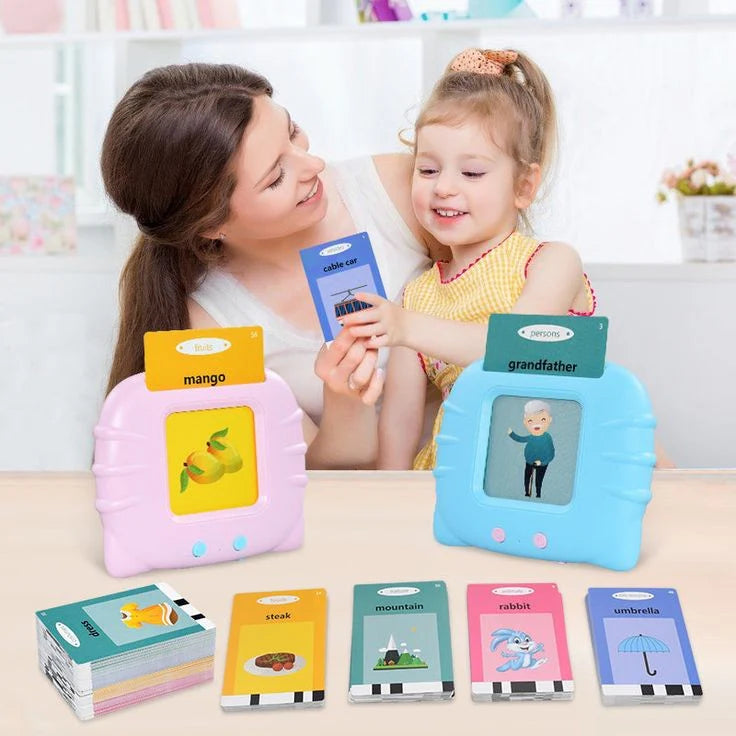 Rechargeable Educational Learning Talking Flash Cards