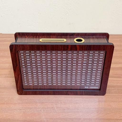 1,00,000 Wooden Savings Box
