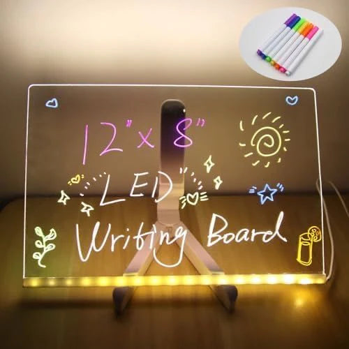 LED Glow Acrylic Message Board
