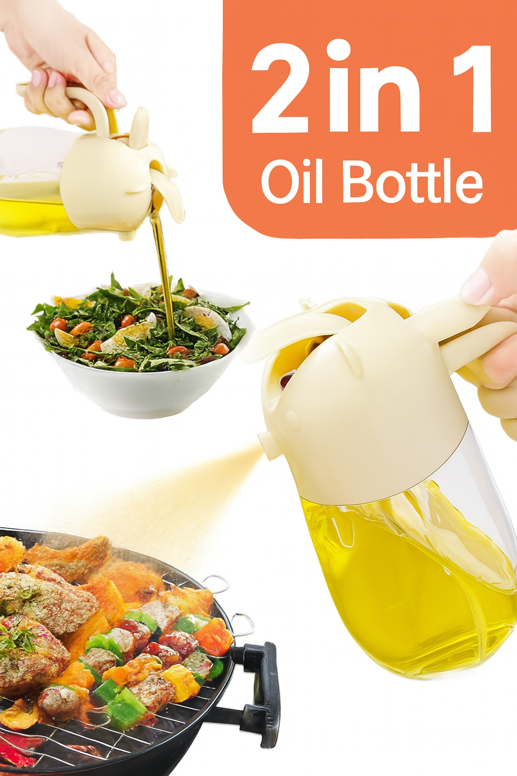 2 in 1 Oil Dispenser